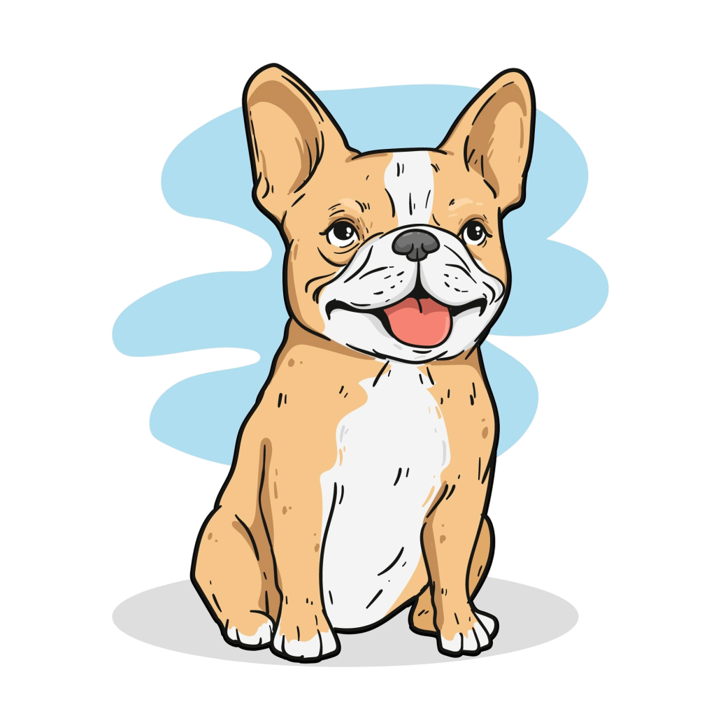hand-drawn-french-bulldog-cartoon-illustration